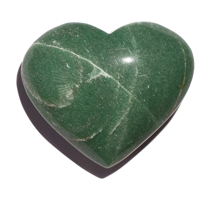 Green Aventurine Heart - Crystal Carving