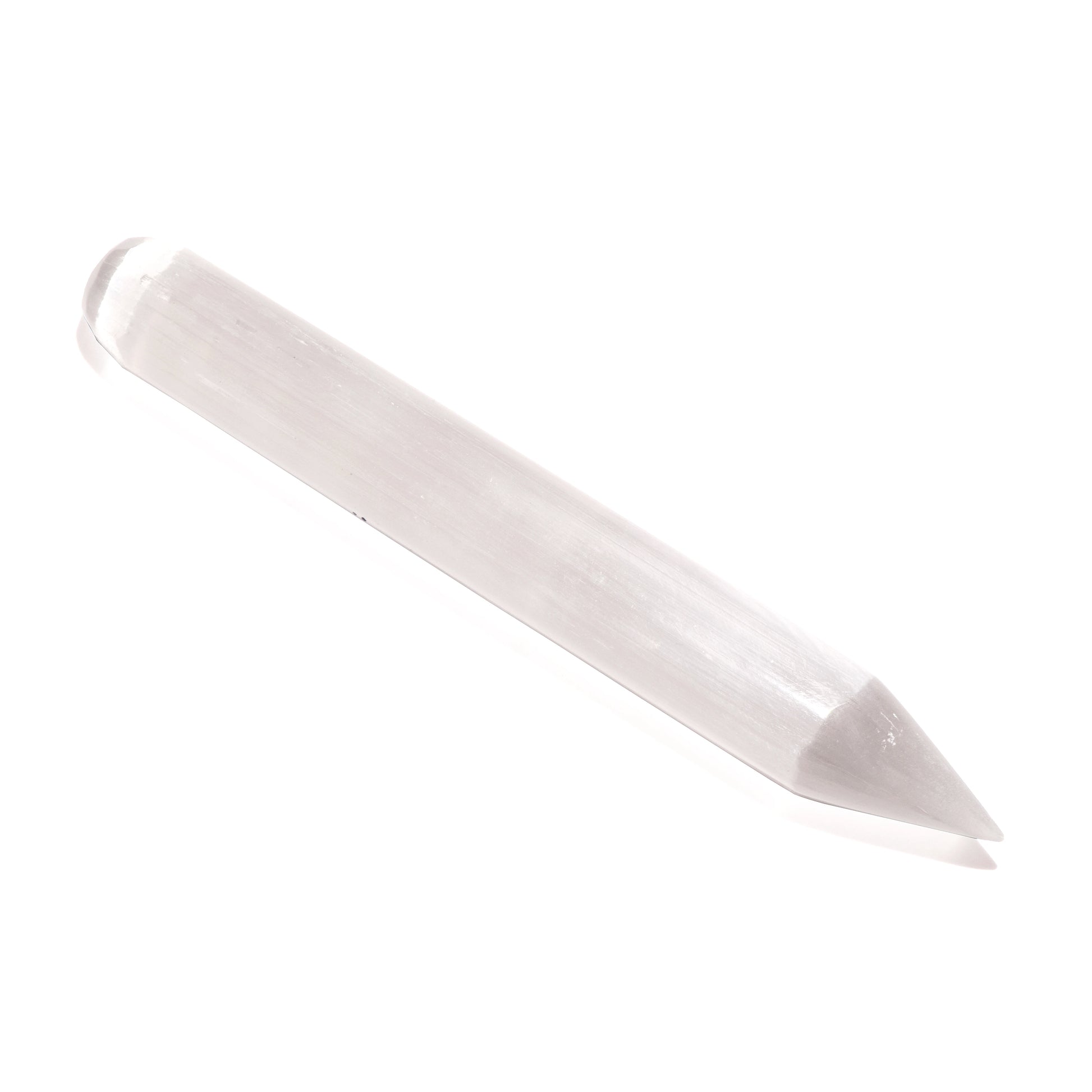 Selenite Wand - Pointed Tip - Polished Crystal