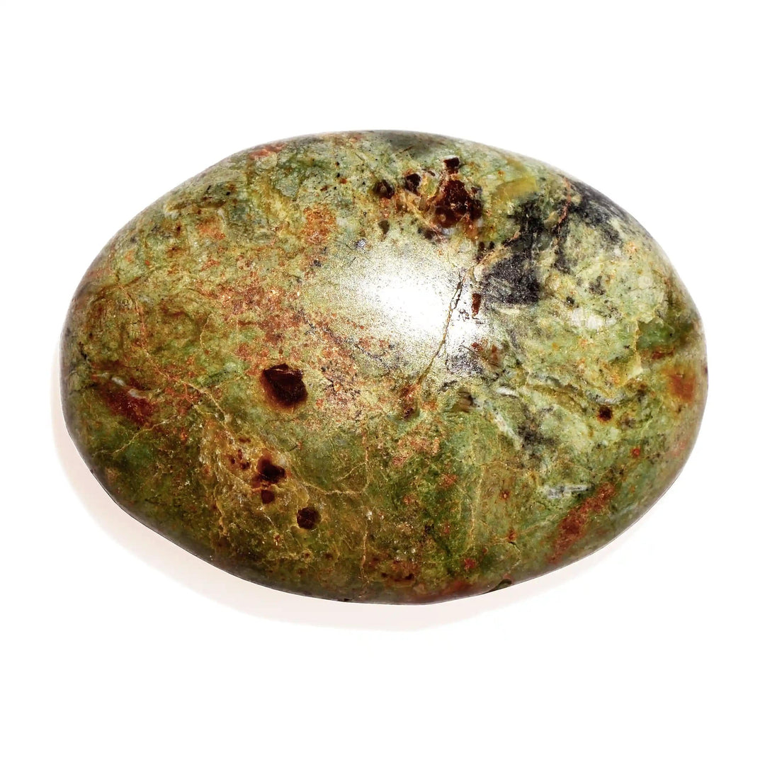 Chrysoprase Palm Stone - Polished