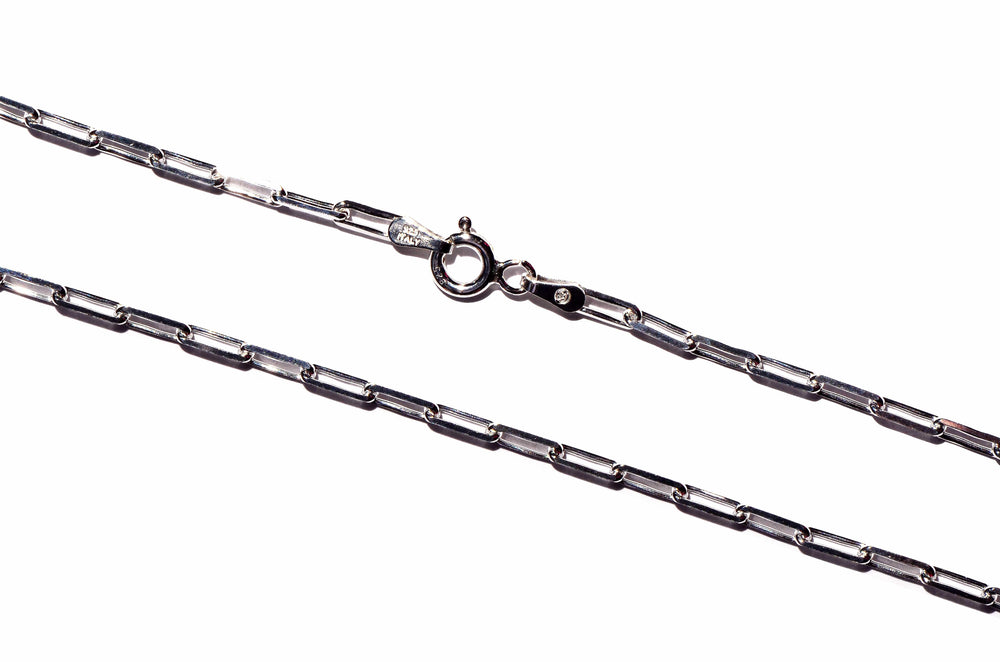 Sterling Silver Staple Chain