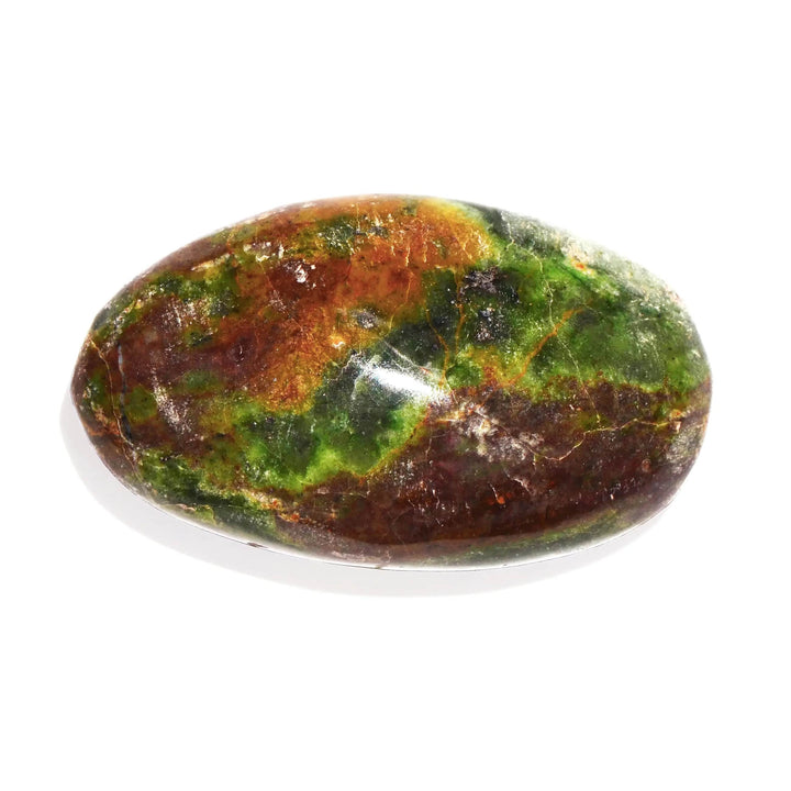 Chrysoprase Palm Stone - Polished