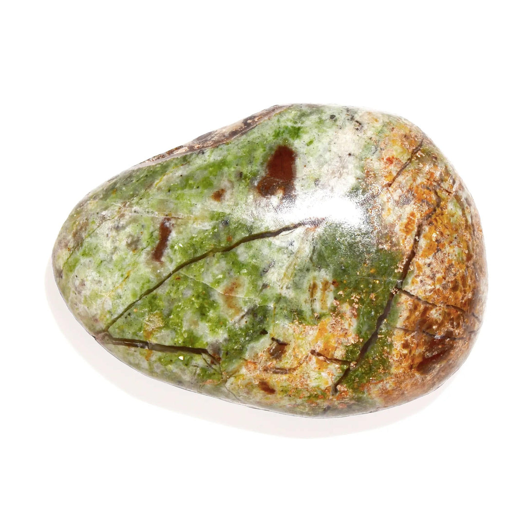 Chrysoprase Palm Stone - Polished