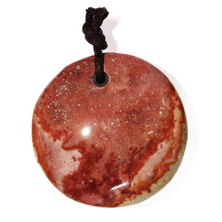 Fancy Jasper Drilled Pendant
