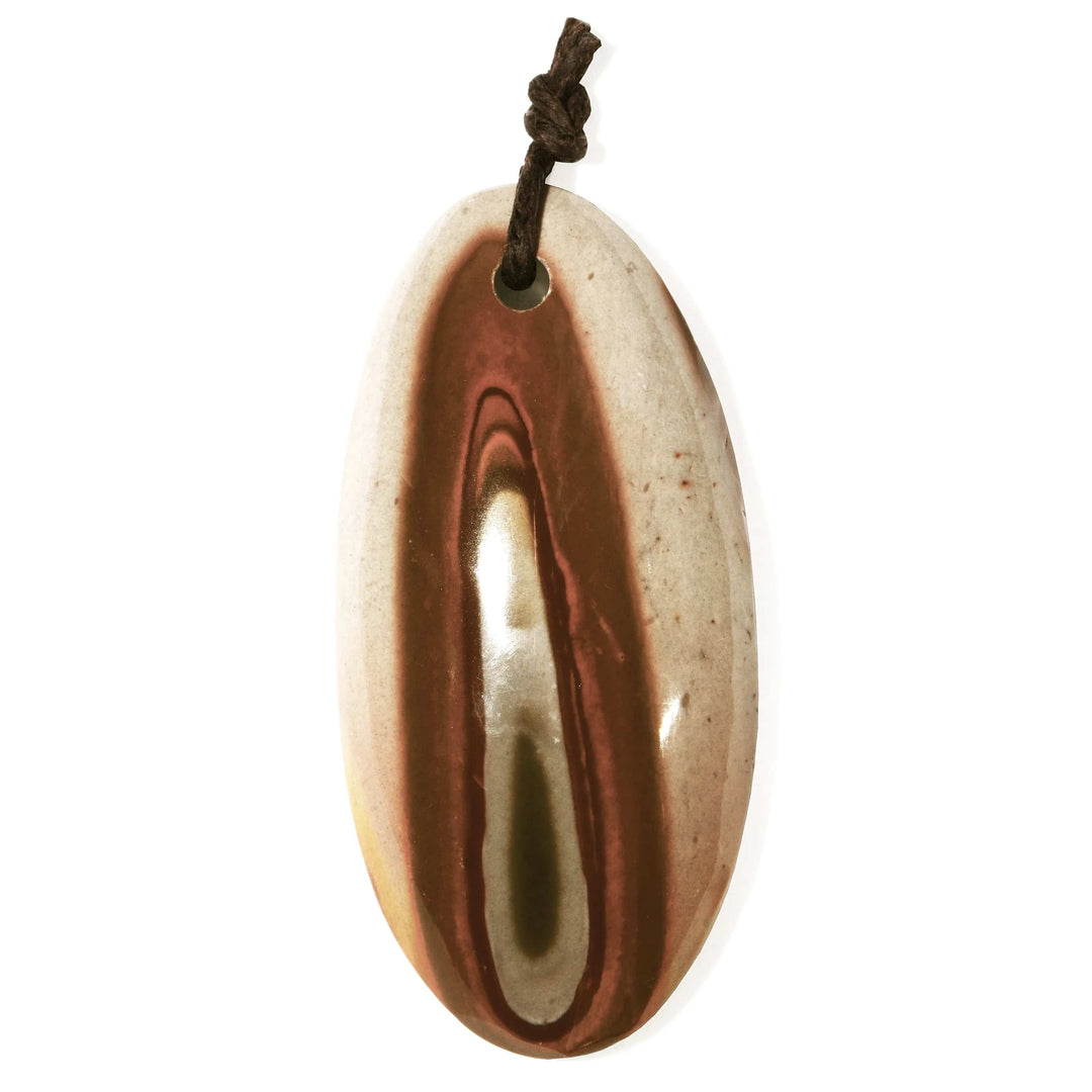 Fancy Jasper Drilled Pendant