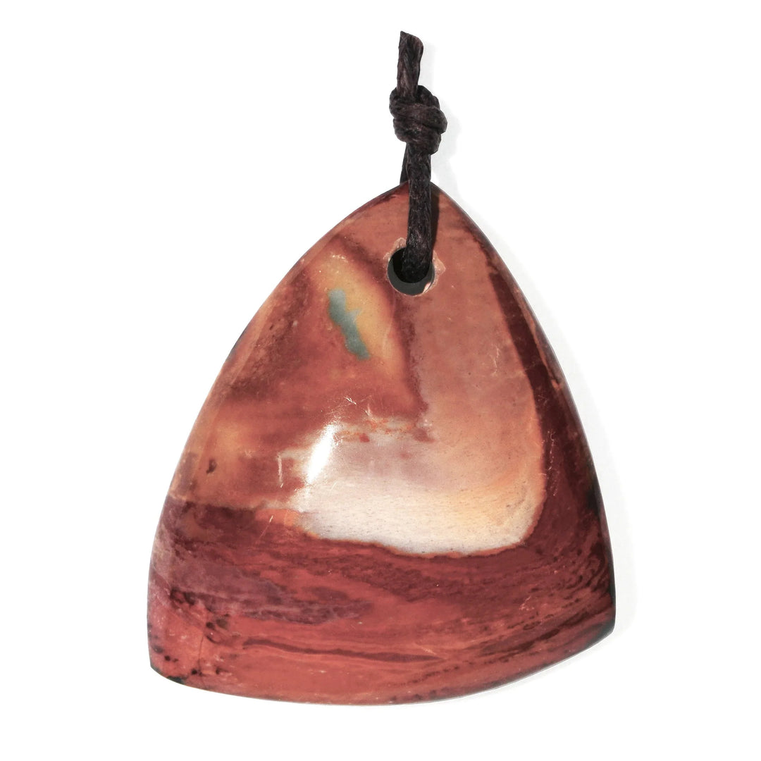 Fancy Jasper Drilled Pendant