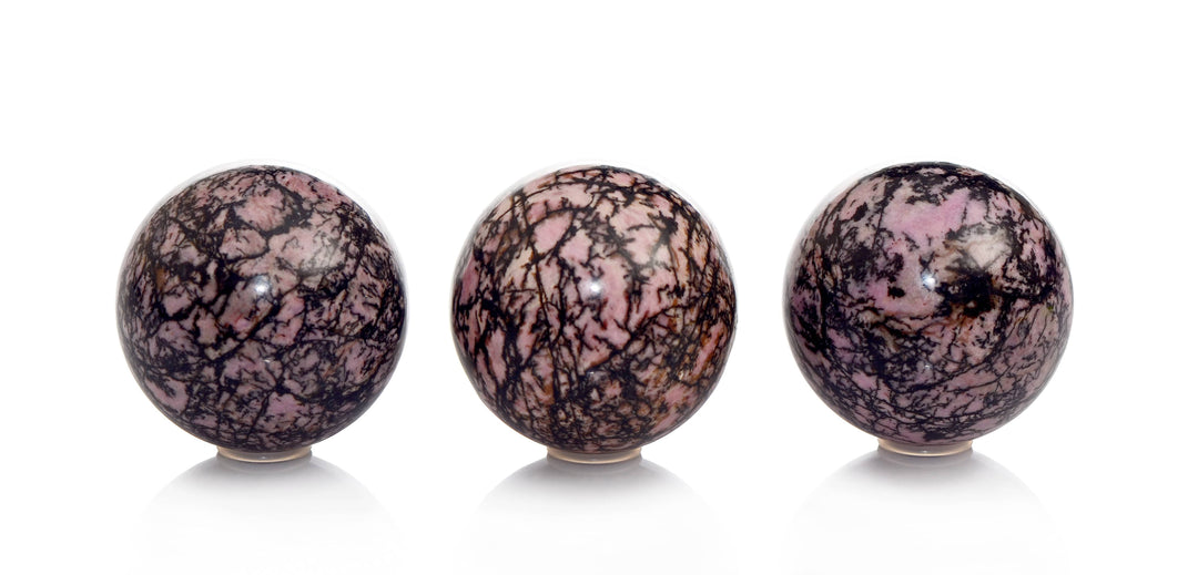 Rhodonite Sphere - Polished