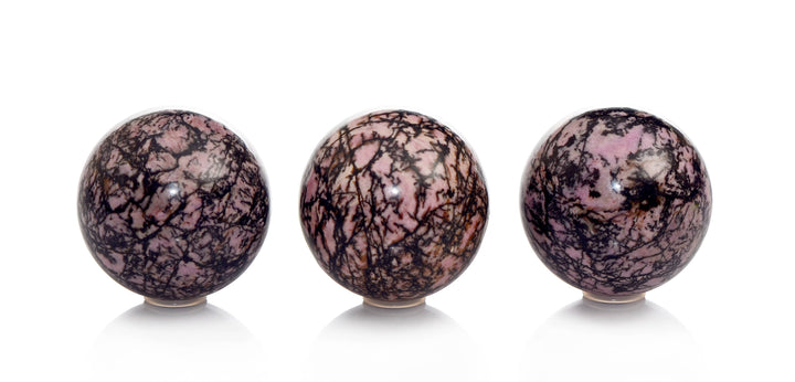 Rhodonite Sphere - Polished