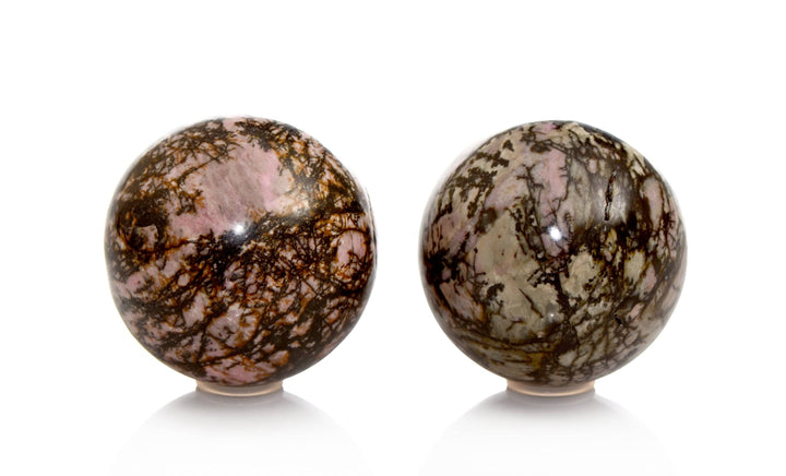 Rhodonite Sphere - Polished