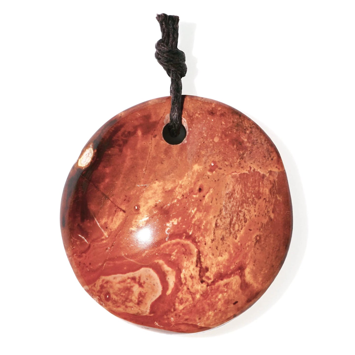 Fancy Jasper Drilled Pendant