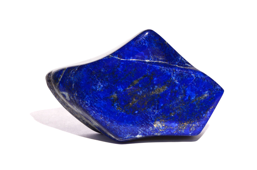 healing crystals: lapis lazuli polished stone
