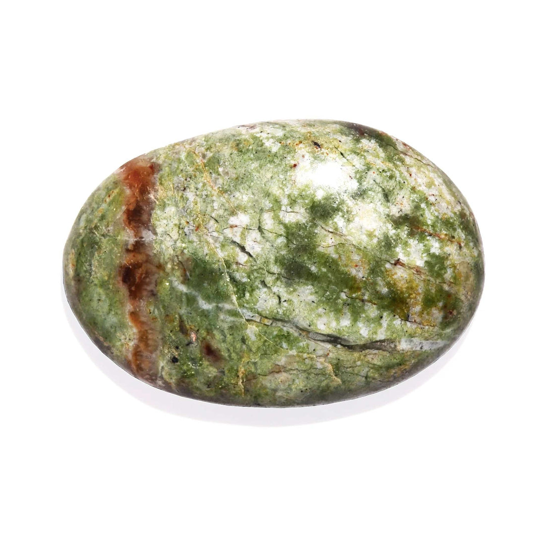Chrysoprase Palm Stone - Polished