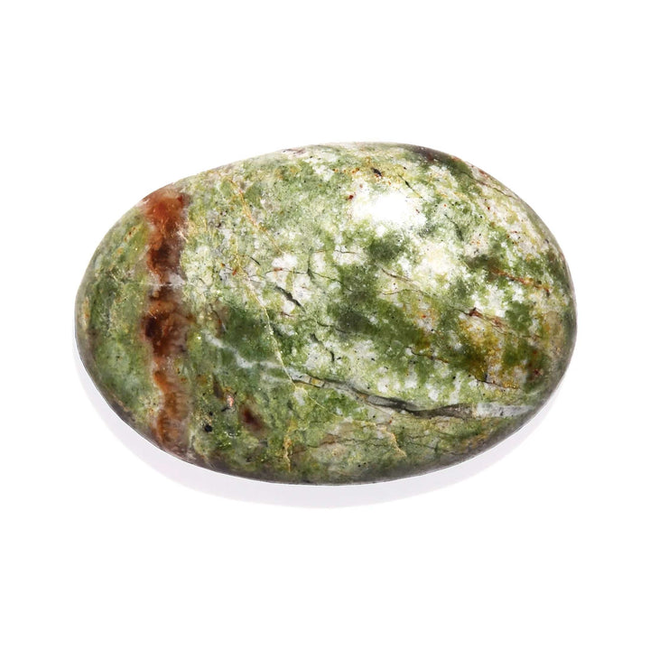 Chrysoprase Palm Stone - Polished