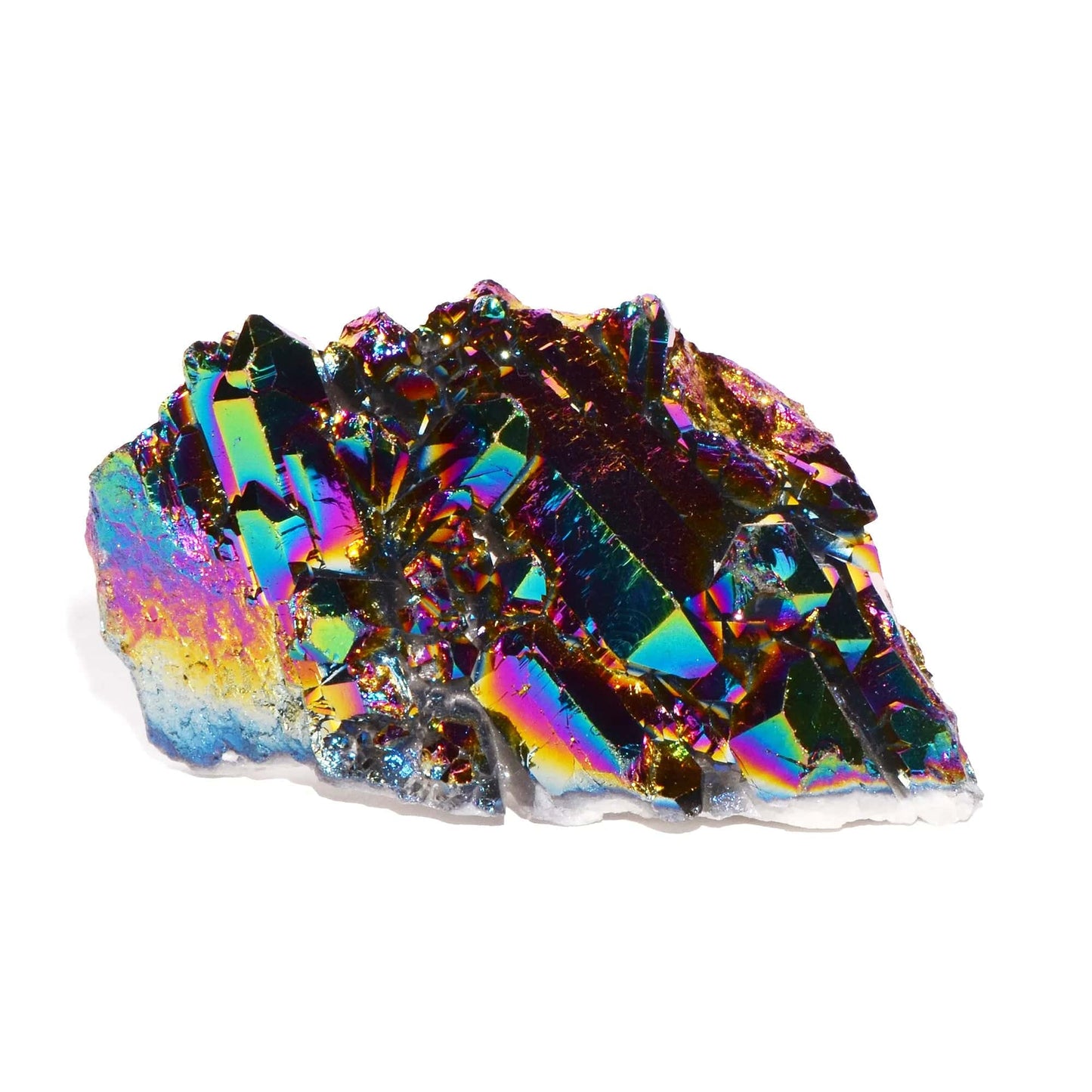 Titanium Quartz: coating Quartz with Titanium makes it a very powerful crystal.