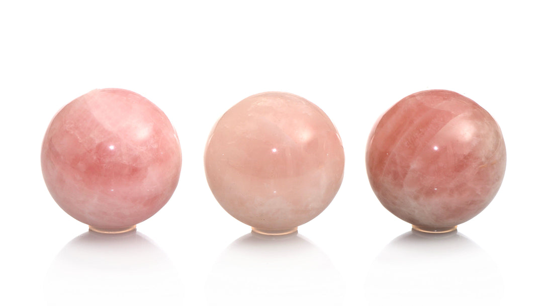 Rose Quartz Sphere - Polished
