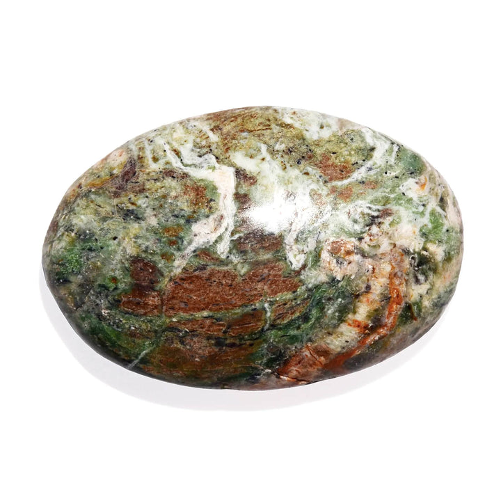 Chrysoprase Palm Stone - Polished