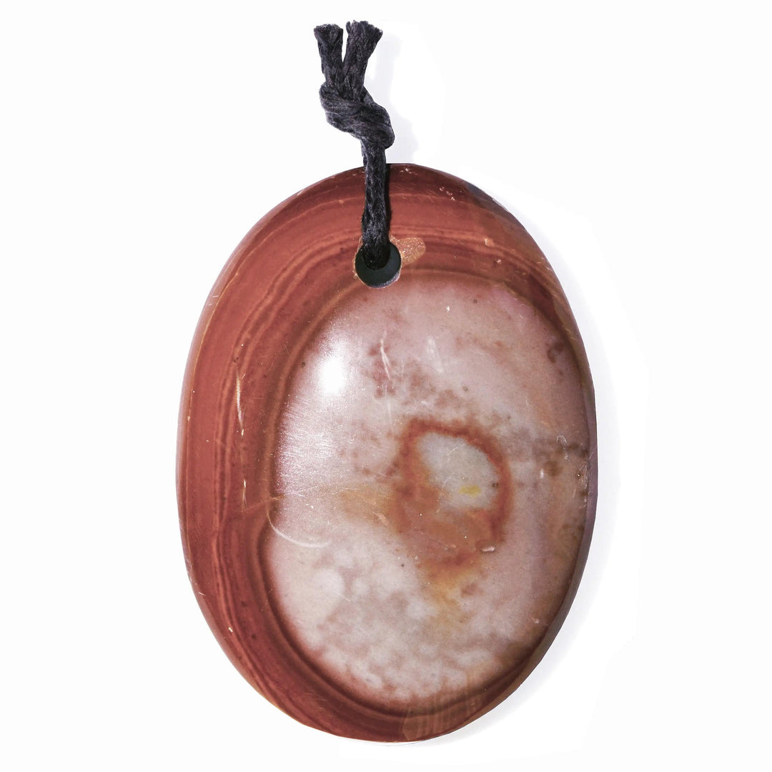 Fancy Jasper Drilled Pendant