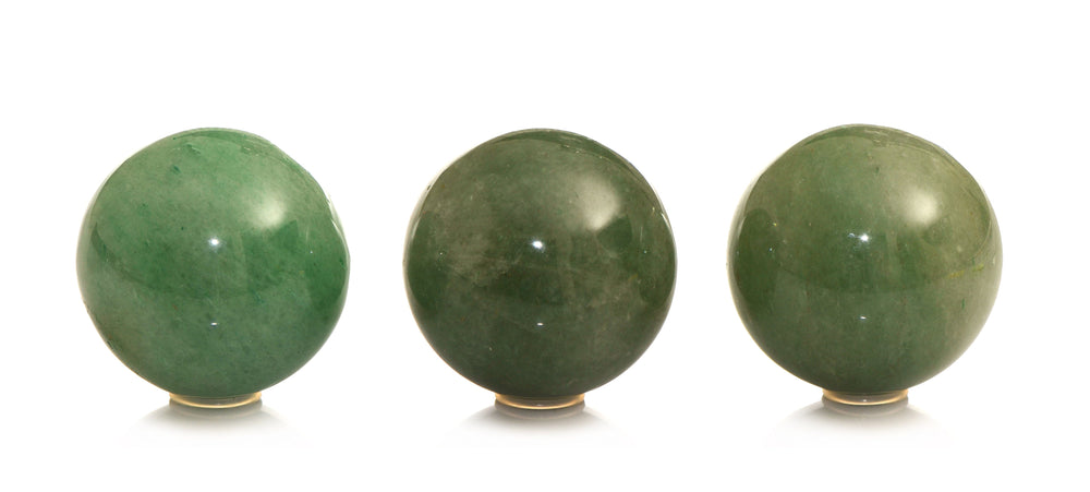 healing crystals: green aventurine sphere