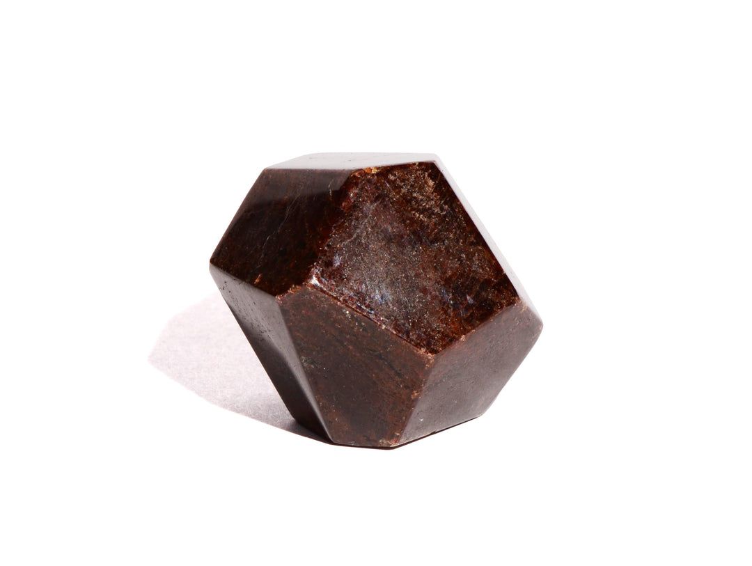 Faceted Raw Garnet Crystal