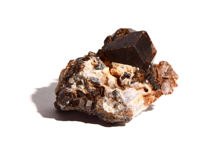 Faceted Garnet Crystals in Raw Form