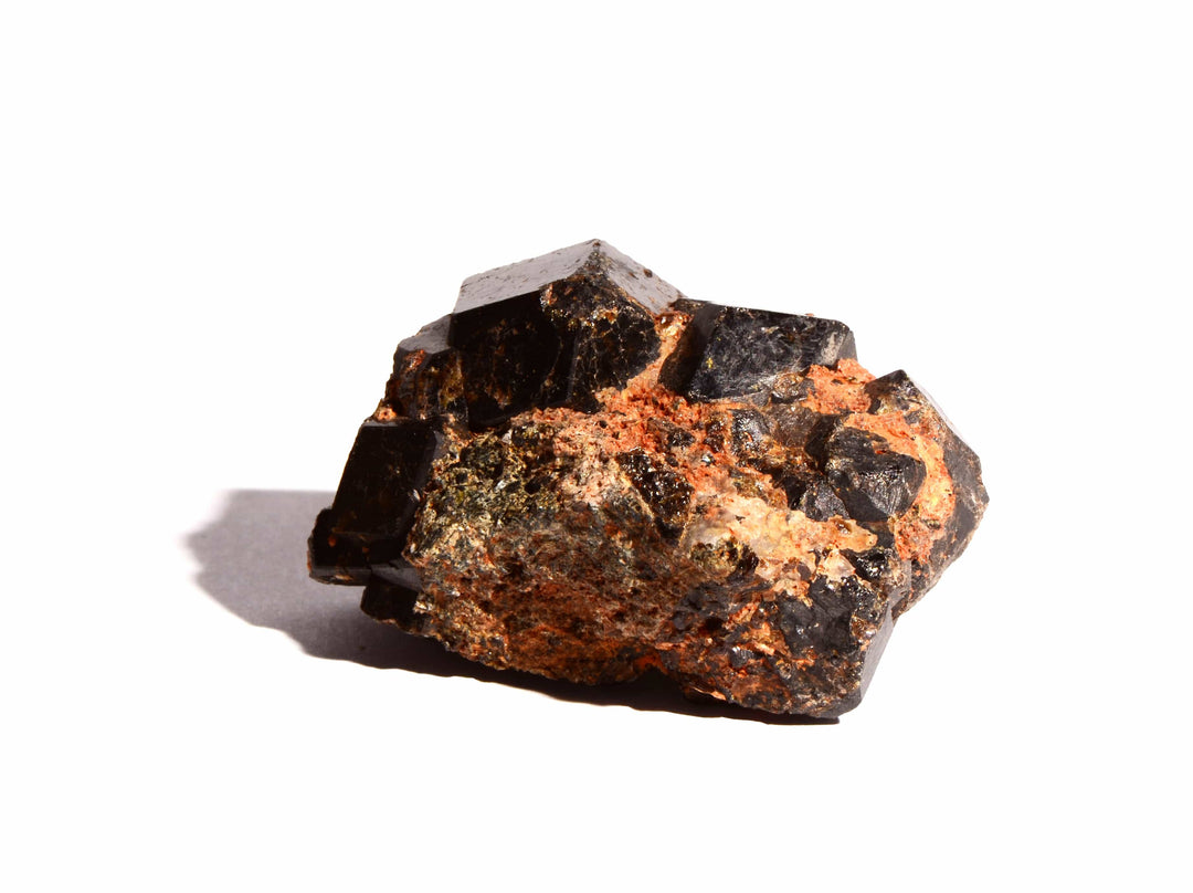 Faceted Garnet Crystals in Raw Form