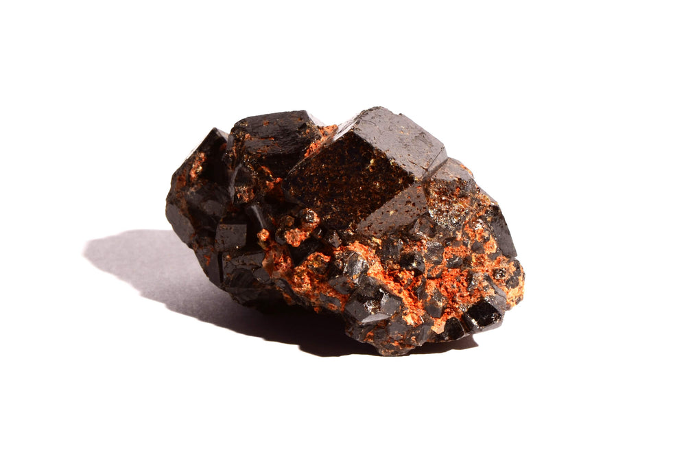 Faceted Garnet Crystals in Raw Form