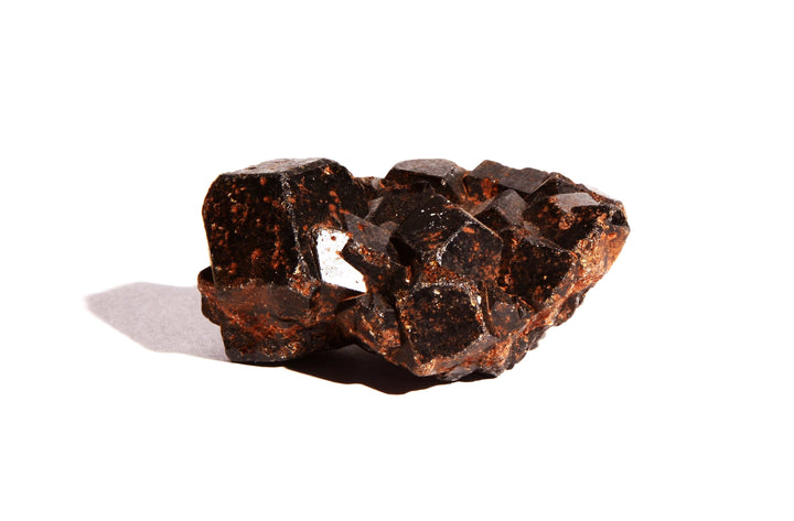 Faceted Garnet Crystals in Raw Form