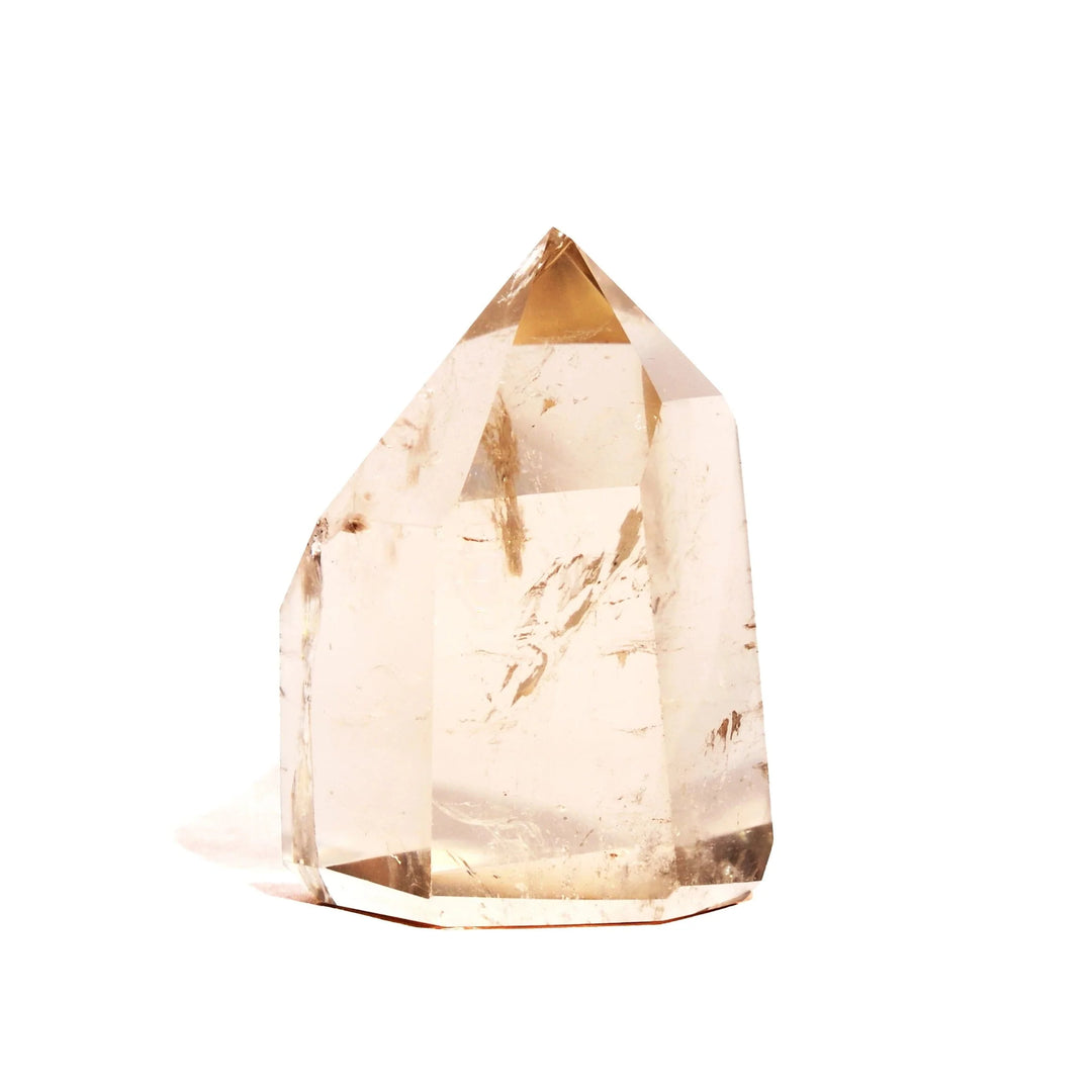 Citrine Point - Flat Base