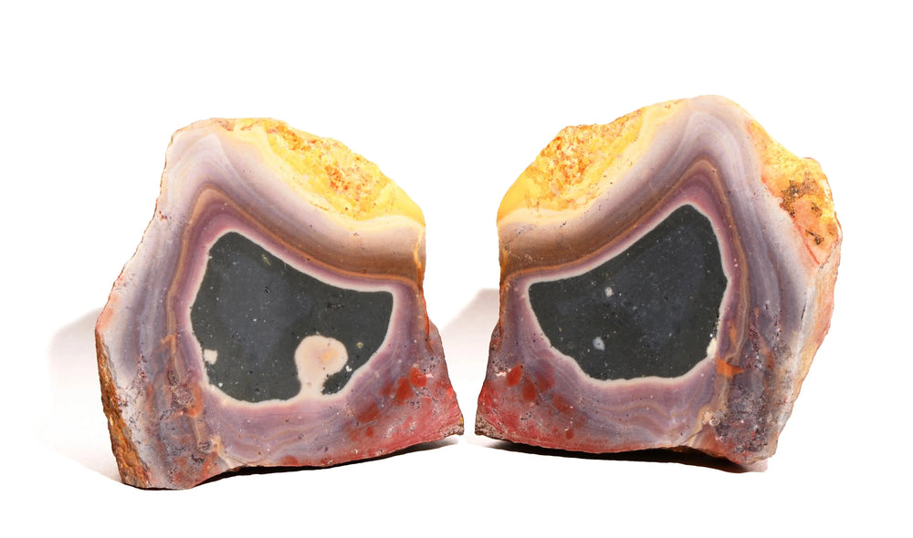 Fancy Jasper Bookends - Raw Form