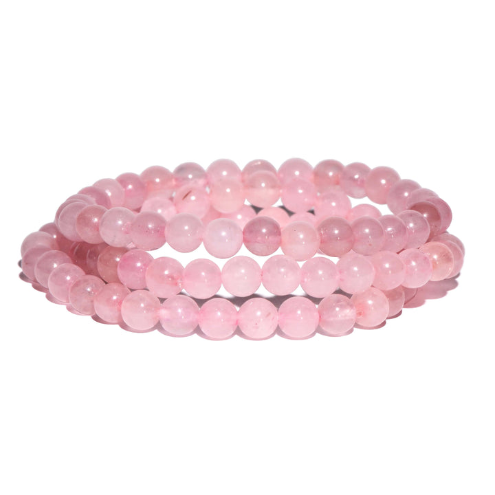 Rose Quartz Beaded Bracelet