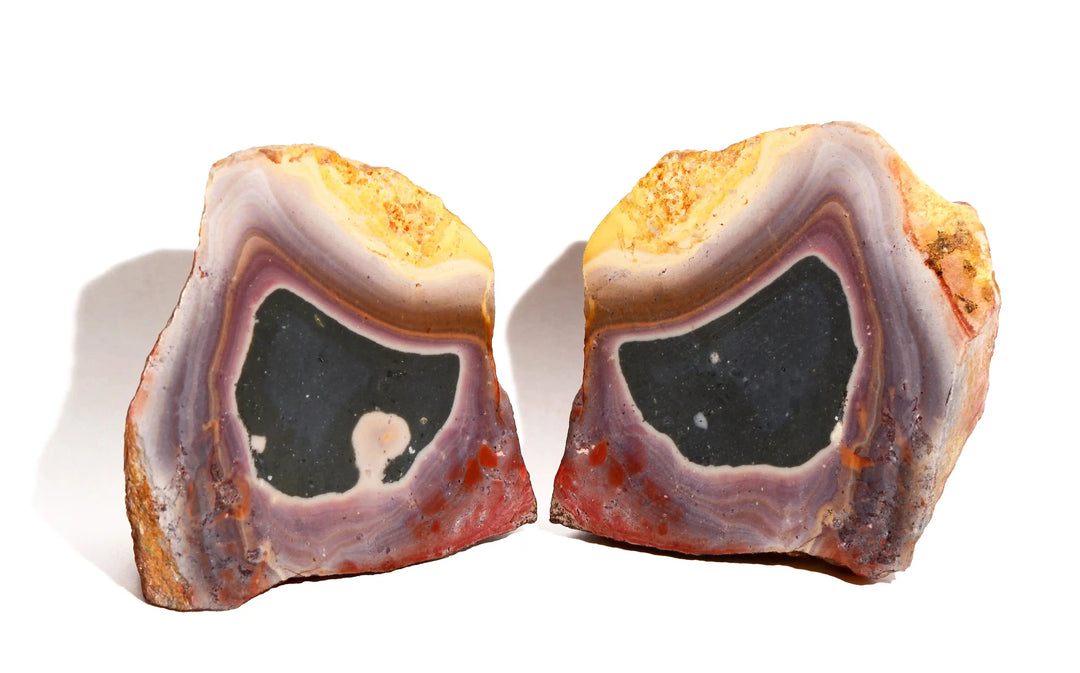 Fancy Jasper Bookends - Raw Form