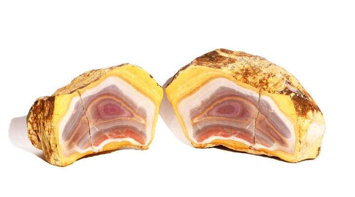 Fancy Jasper Bookends - Raw Form