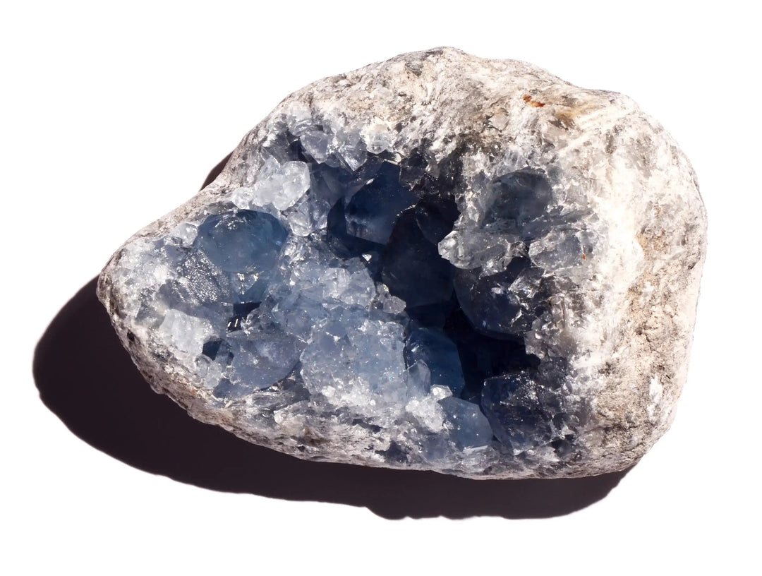 Celestite Raw Form