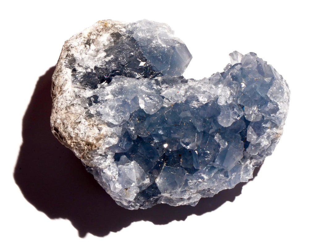 Celestite Raw Form