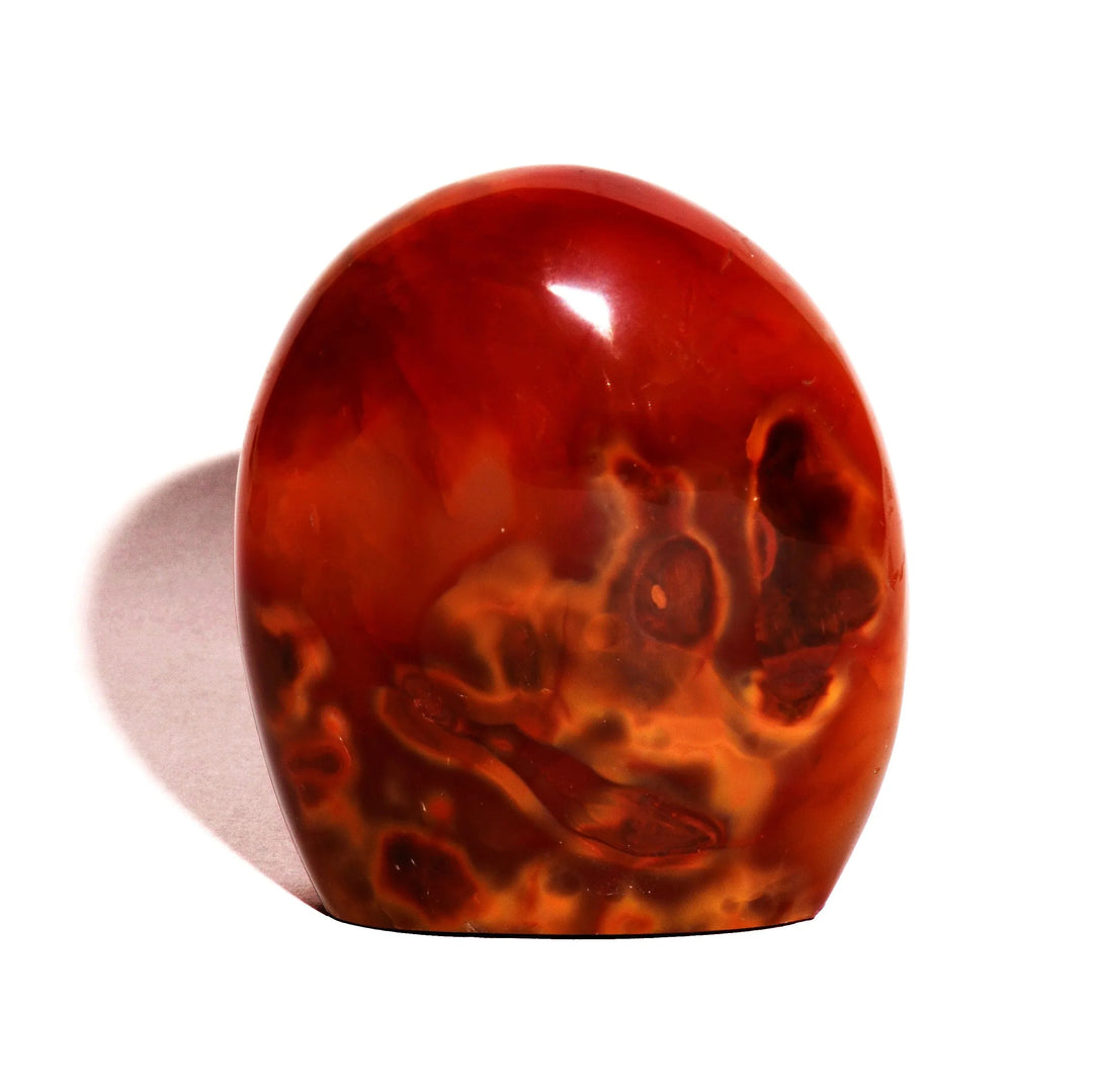 Carnelian Polished Form - Flat Base