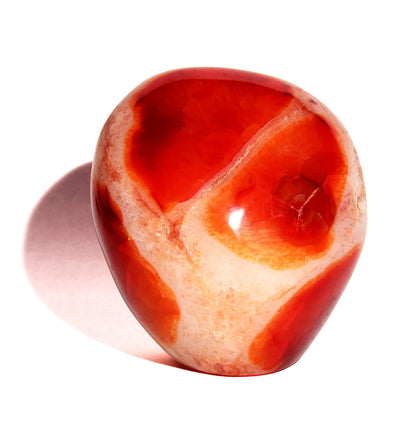 Carnelian Polished Form - Flat Base