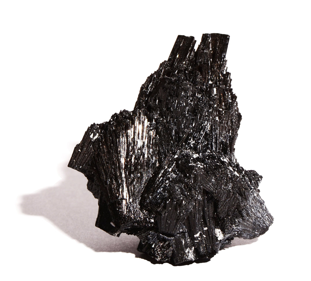 healing crystals: black tourmaline raw form