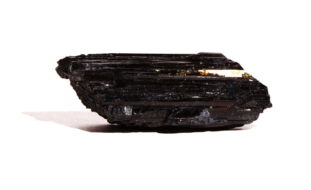 healing crystals: black tourmaline raw form