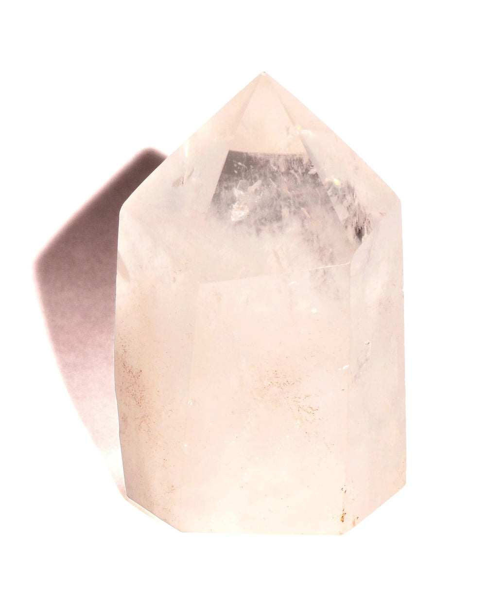 Clear Quartz Point - Flat Base