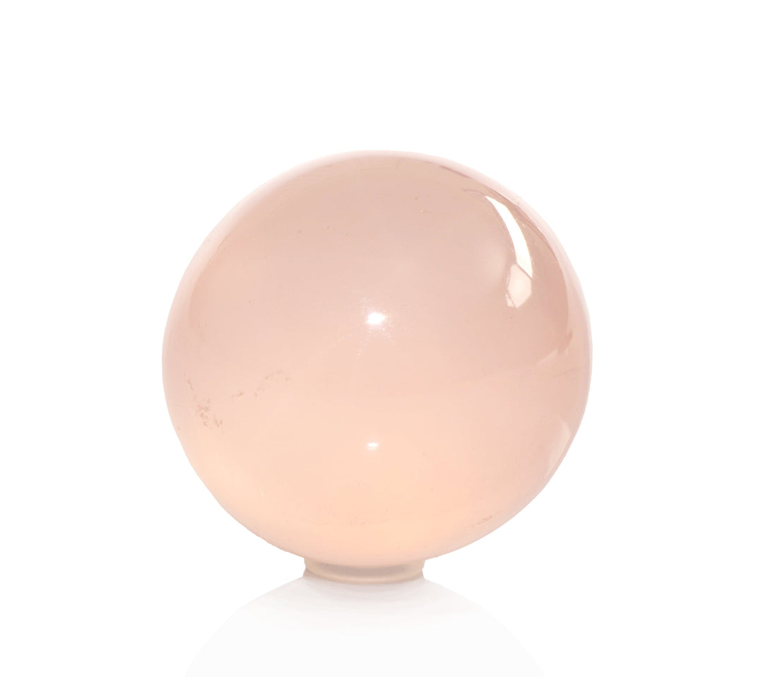 Rose Quartz Star Sphere - Polished