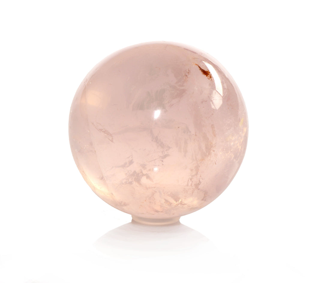 Rose Quartz Star Sphere - Polished