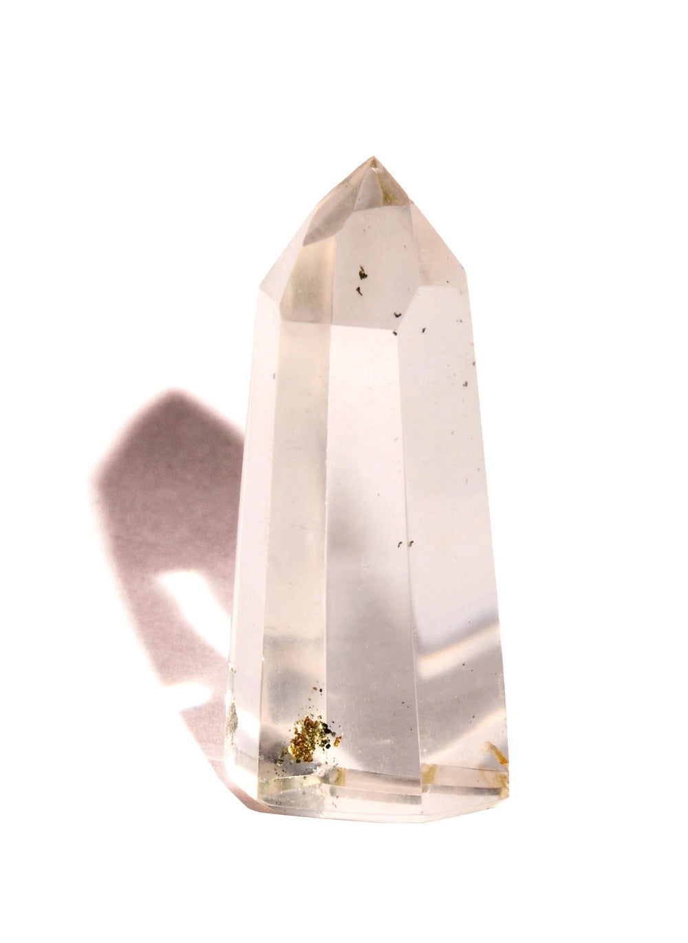 Clear Quartz Point - Flat Base - Polished