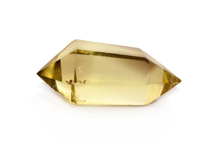 healing crystals: smoky citrine point - Double Terminated