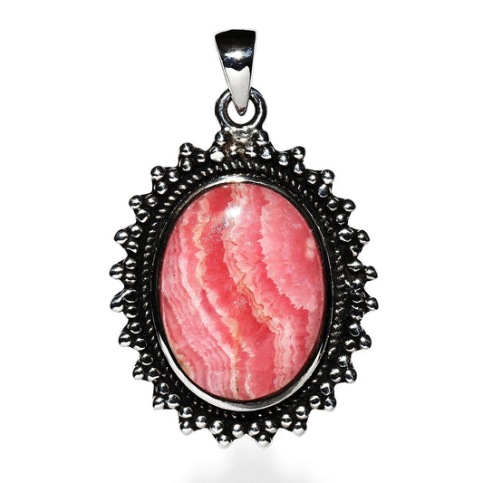 Buy Rhodochrosite for the stone of forgiveness.