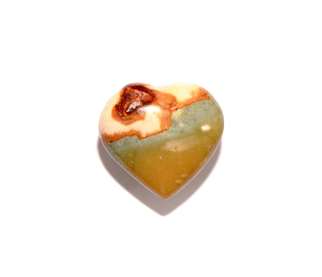 Fancy Jasper Heart - Crystal Carving