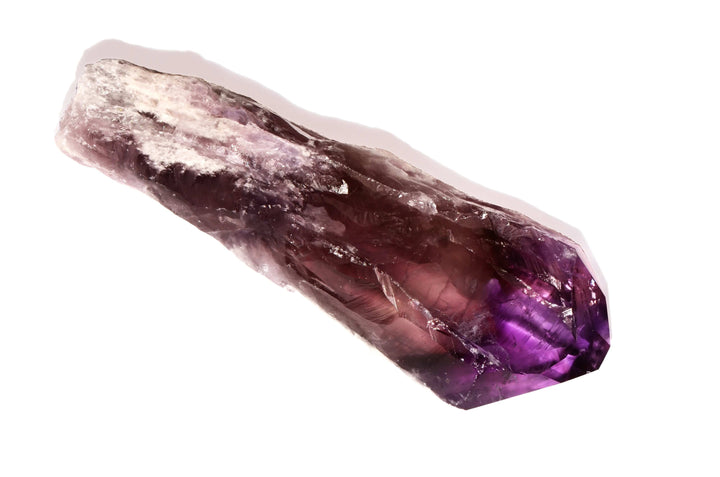 Elestial Amethyst Point - Raw Form