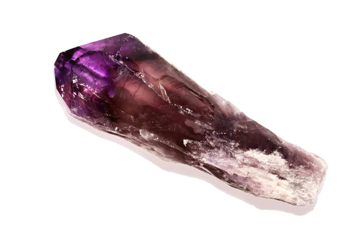 Elestial Amethyst Point - Raw Form