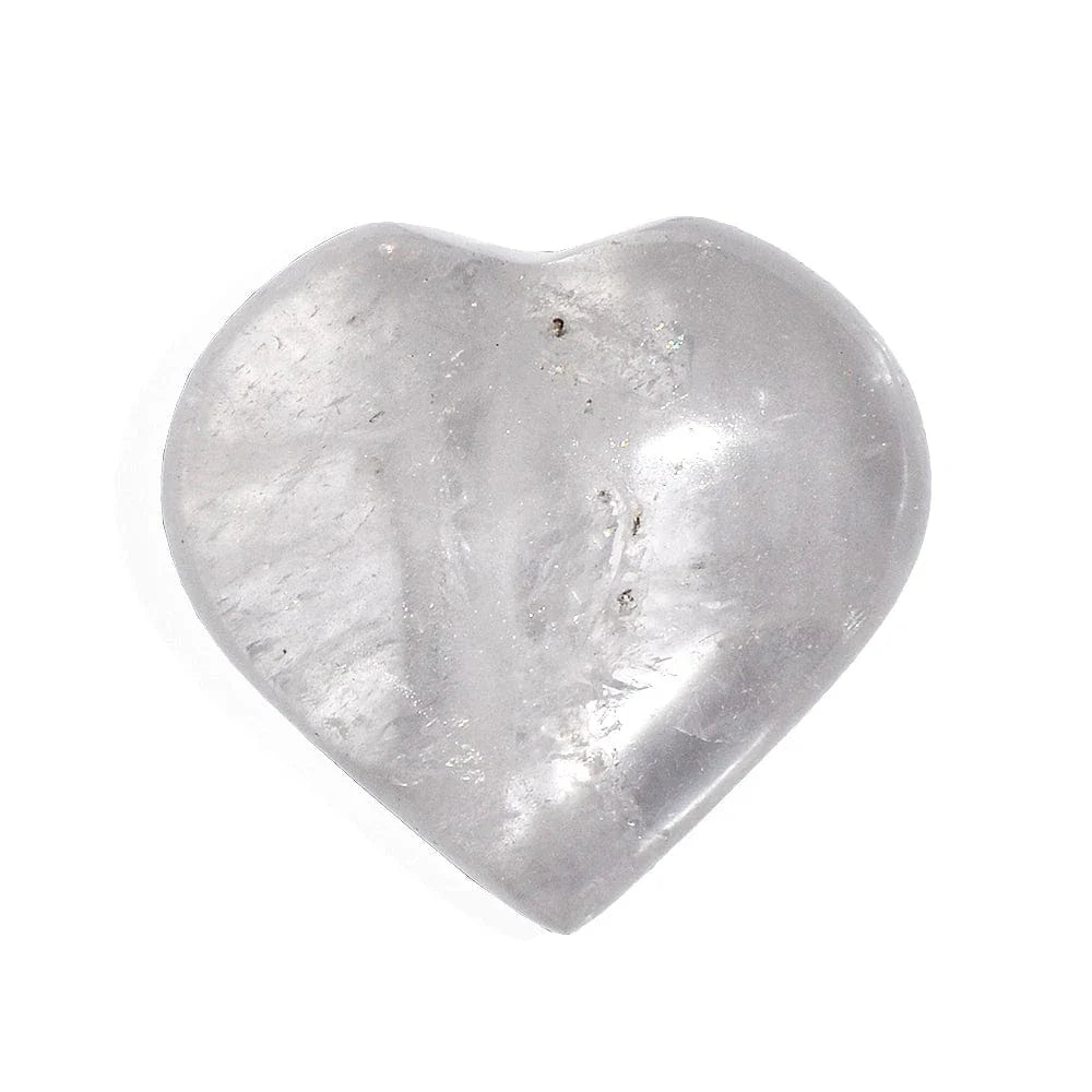 Clear Quartz Heart