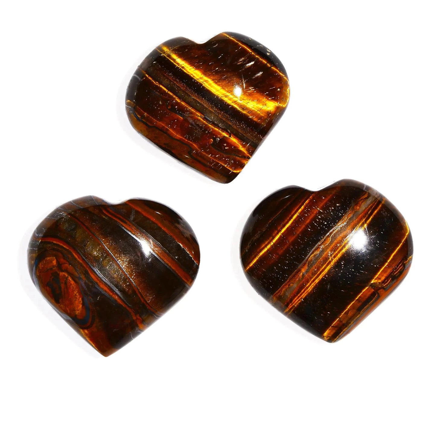 Tiger Eye Heart