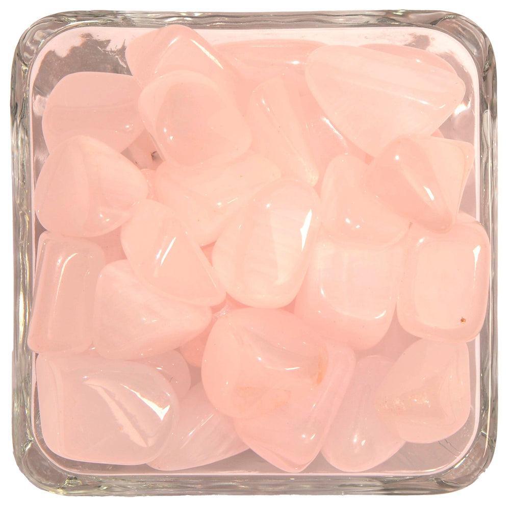 Pink Calcite Tumbled Stone - Polished