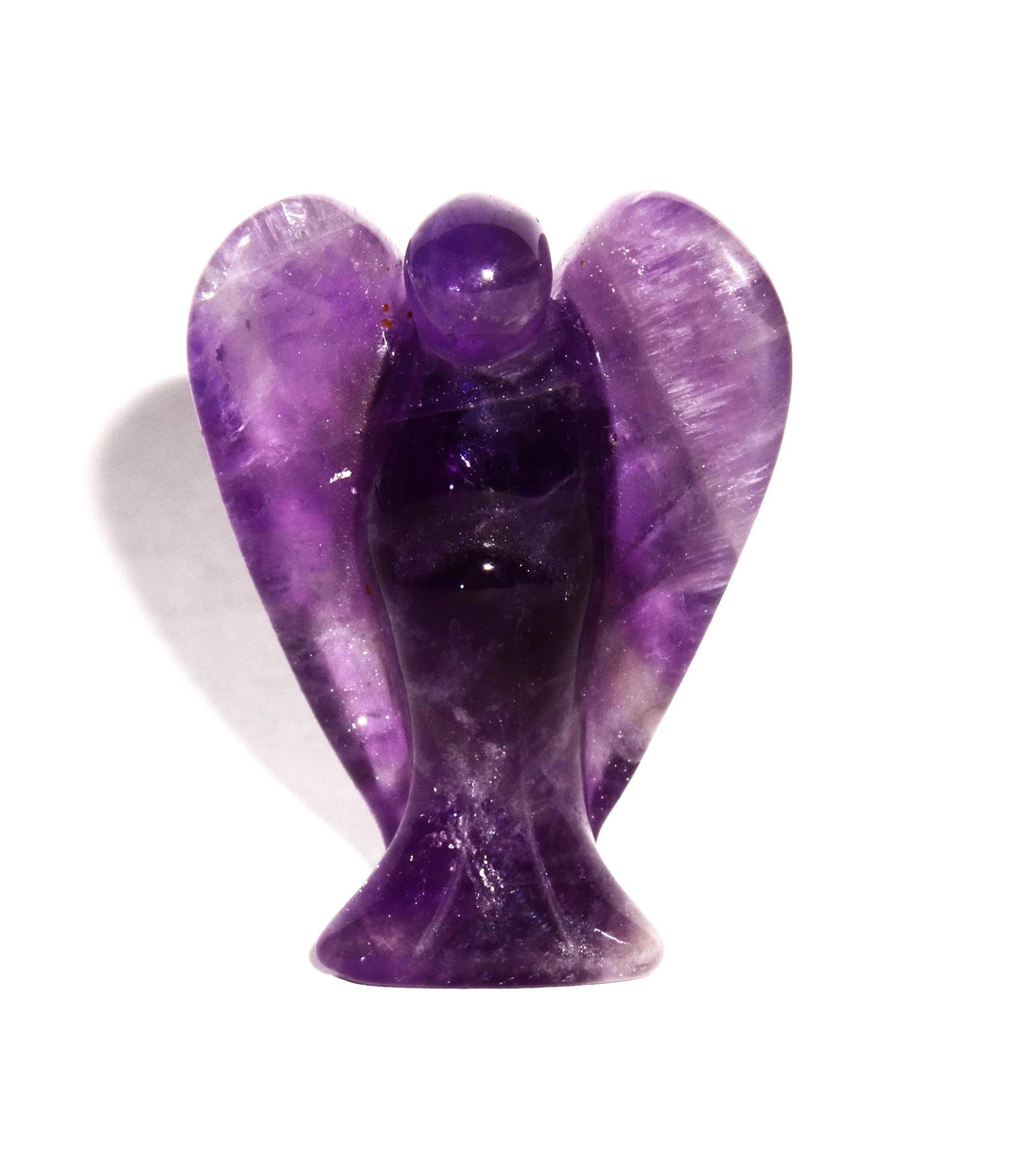 Amethyst Carved Angel - Crystal Carving